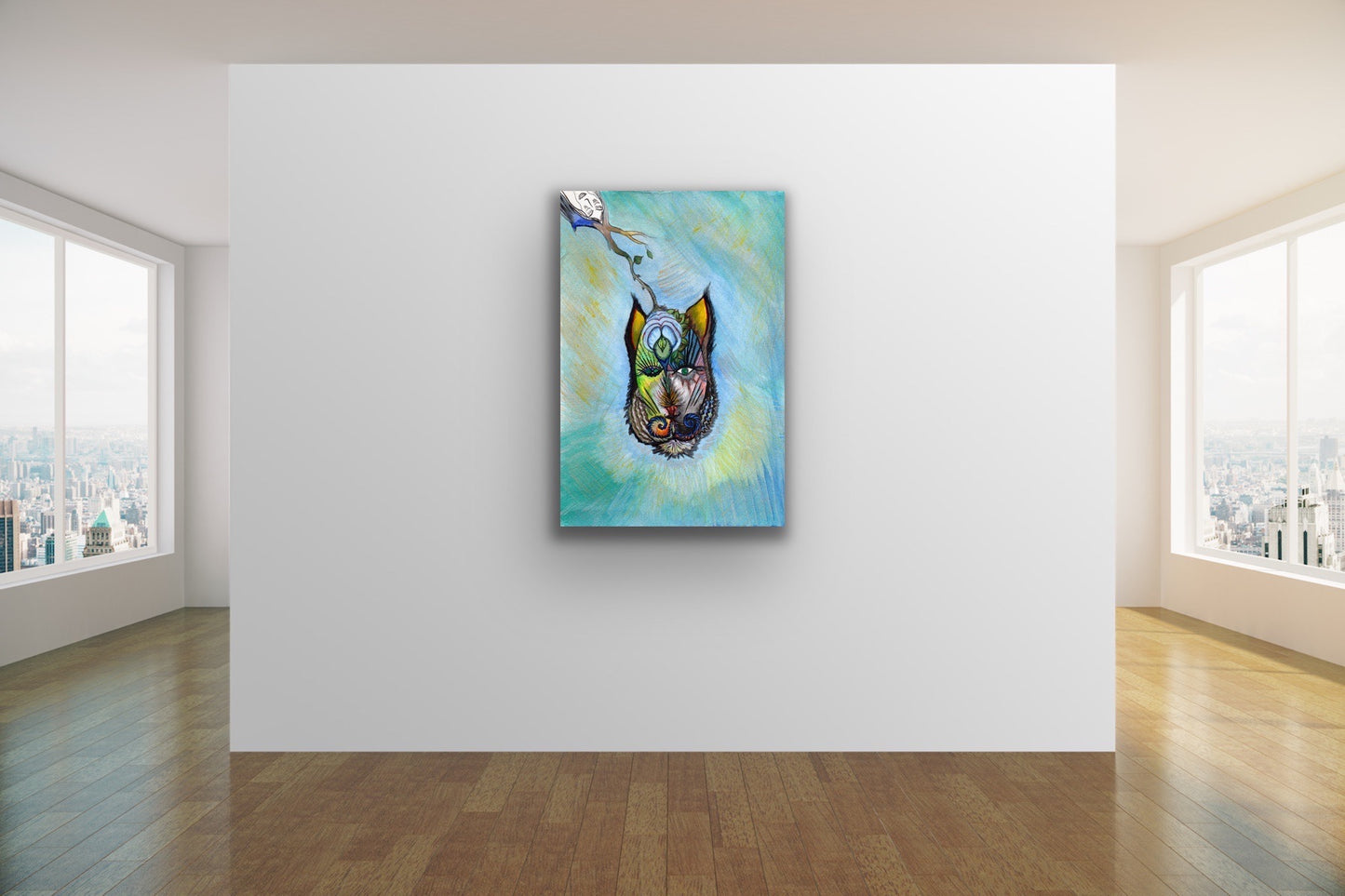The Artist - Large Canvas