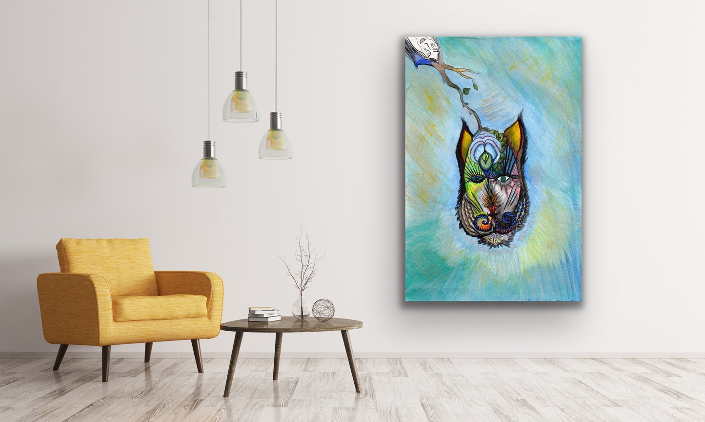 The Artist - Large Canvas