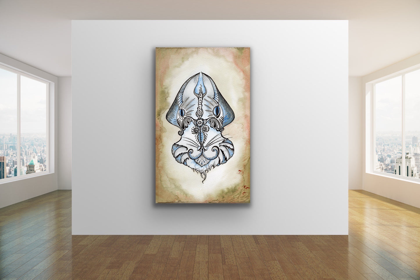 The Healer: Canvas Art Print