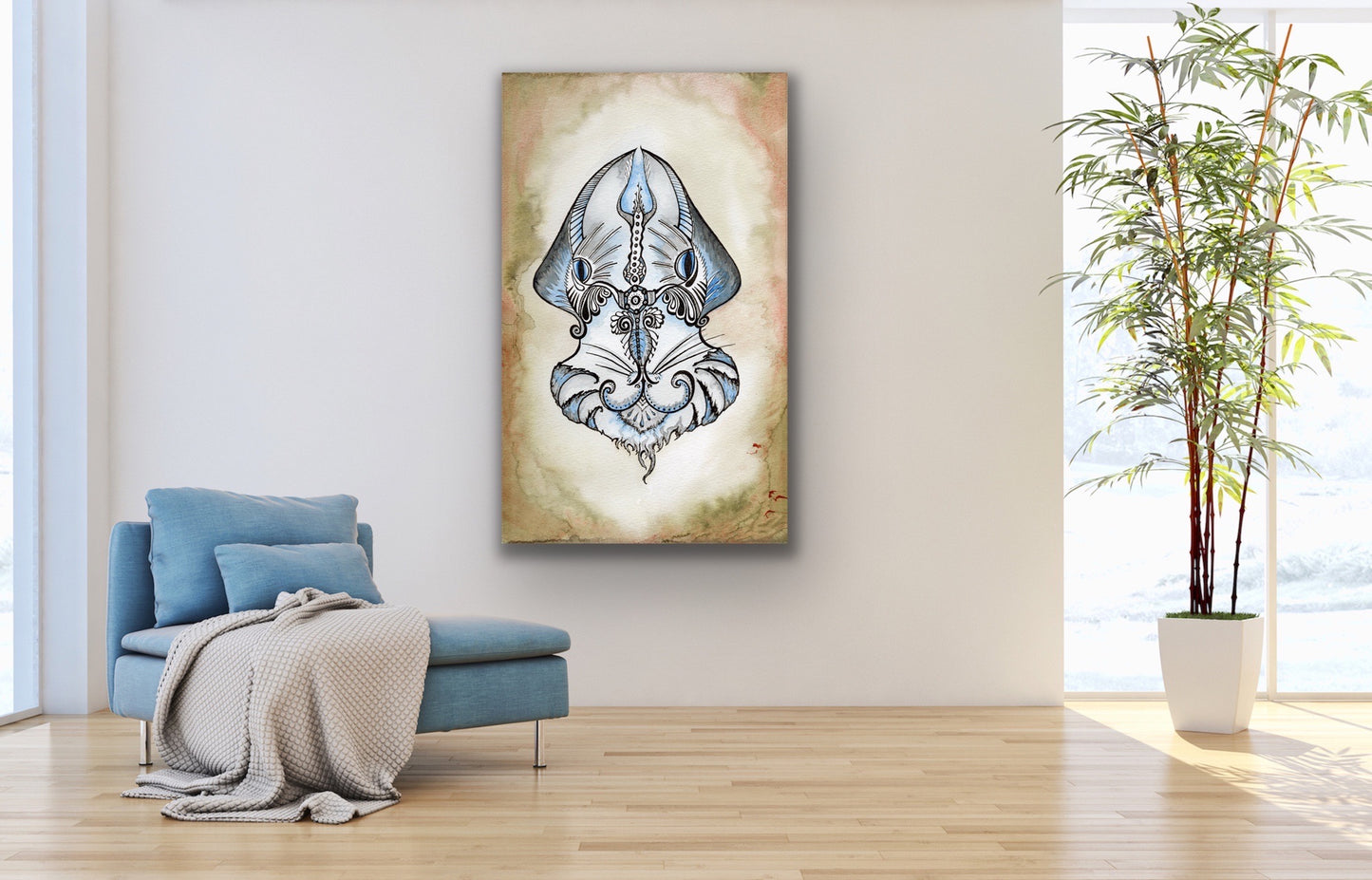 The Healer: Canvas Art Print