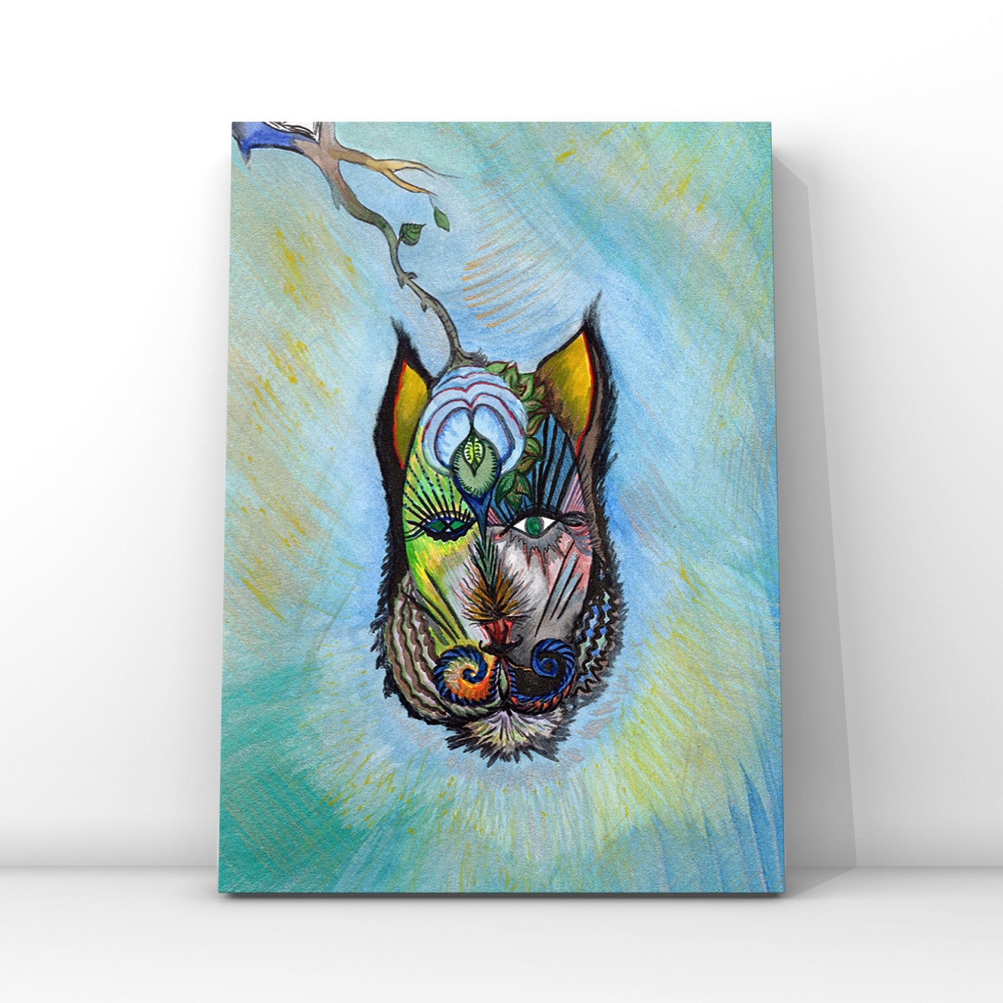 The Artist - Large Canvas